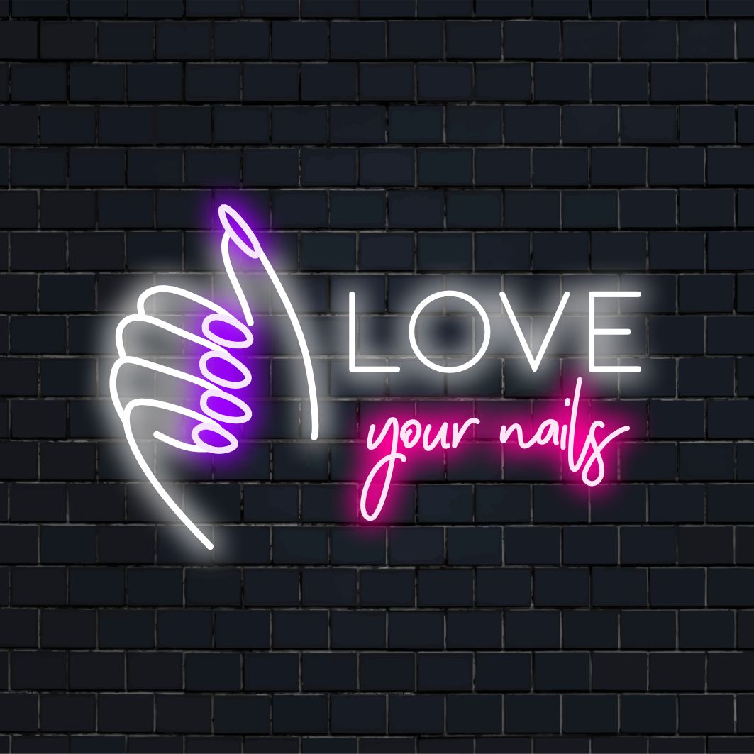 Anpassad LED-neonskylt med elegant manus, perfekt för att lägga till en snygg glöd till alla utrymmen. Neonljusdekor med unik charm.