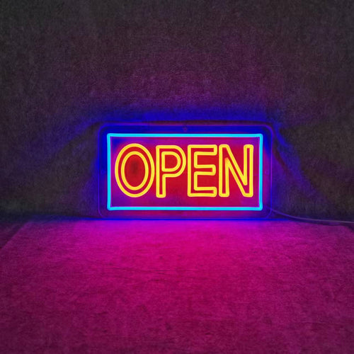 Öppna neonskyltar - The Art Neon