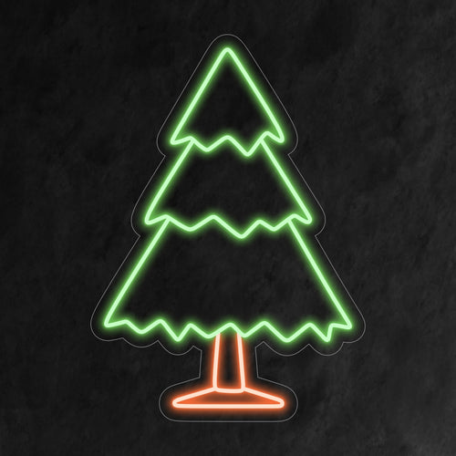 "Pine Tree Christmas Neon Sign" är ett festligt och klassiskt tillägg, perfekt för utrymmen som fångar julgranens tidlösa charm. Lys upp med semesterkänsla och vintergrön skönhet!