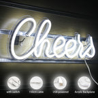 Cheers – LED-neonskylt (5 V USB)