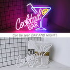 Cocktailbar 5V USB LED Ljusskylt - Prisvärd