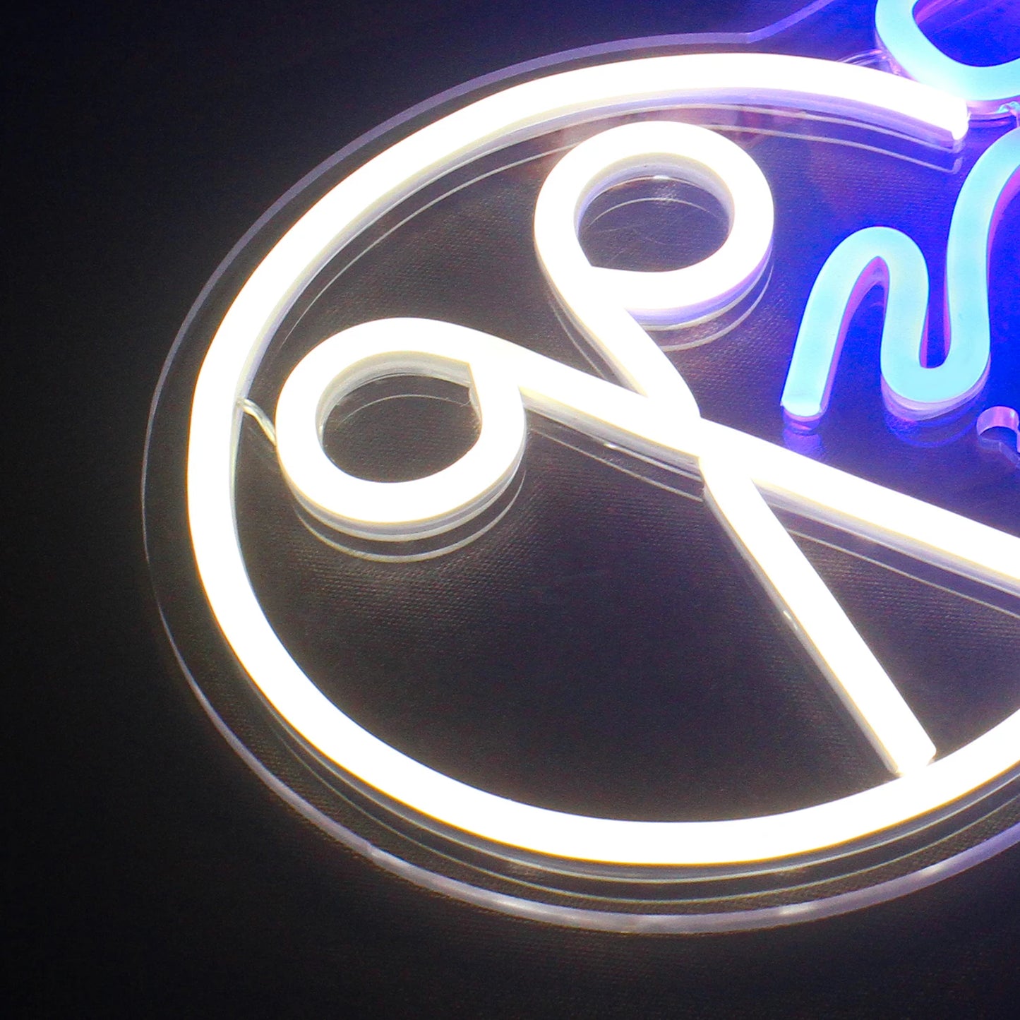 Barbershop 5V USB LED Ljusskylt - Prisvärd