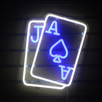 Poker 5V USB LED Neon Sign - Budget Friendly