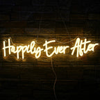 Happily Ever After – LED-neonskylt (5 V USB)