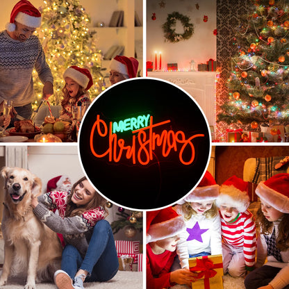 God Jul 5V USB LED Ljusskylt - Budgetvänlig