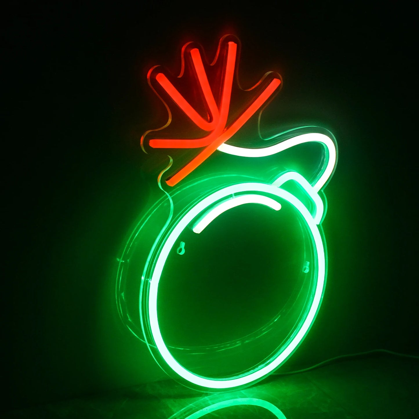 Grön 5V USB LED Ljusskylt - Prisvärd