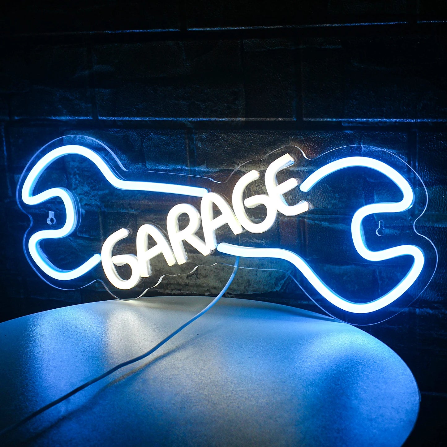 Garage 5V USB LED Neon Sign - Budget Friendly