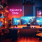 Welcome to Hades – LED-neonskylt (5 V USB)