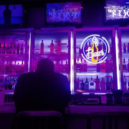 Bar Öl 5V USB LED Ljusskylt - Prisvärd