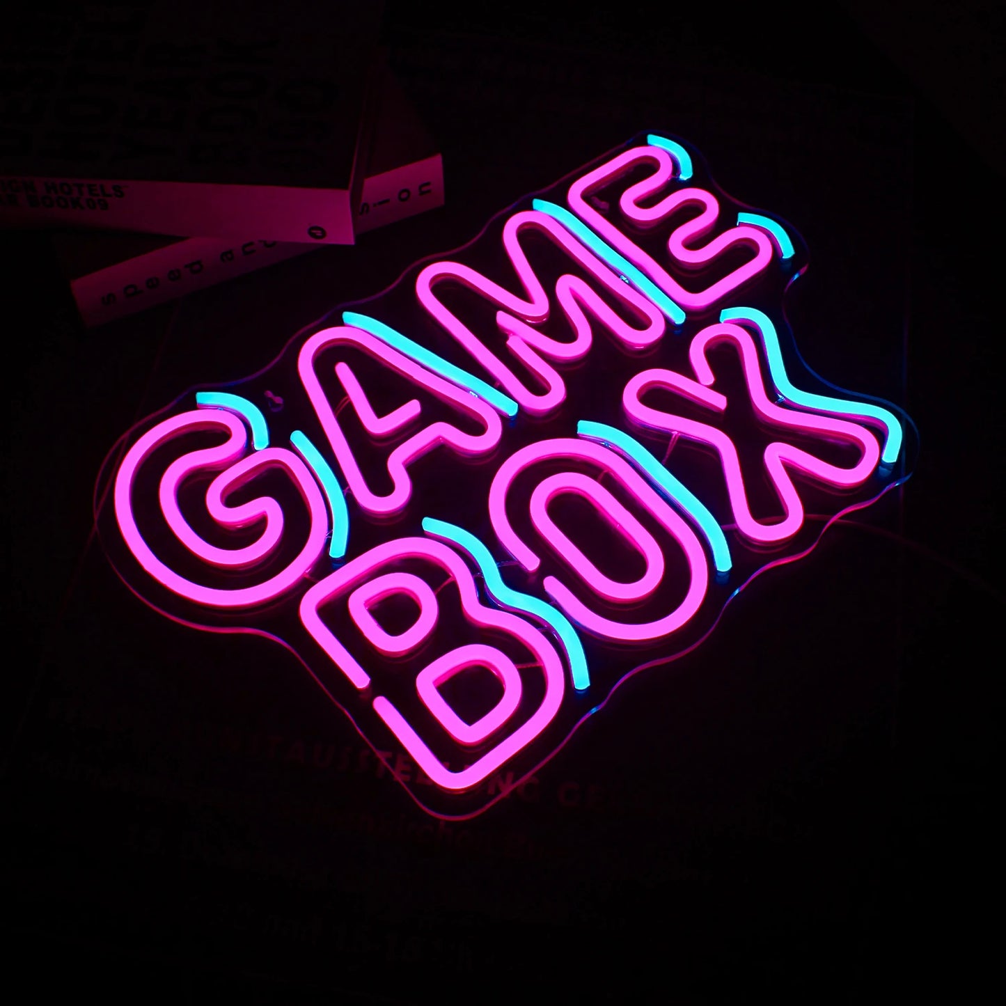 Game Box 5V USB LED Ljusskylt - Prisvänlig