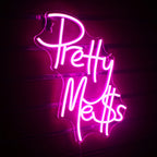 Pretty Mess 5V Mini USB LED Neonskylt - Budgetvänlig
