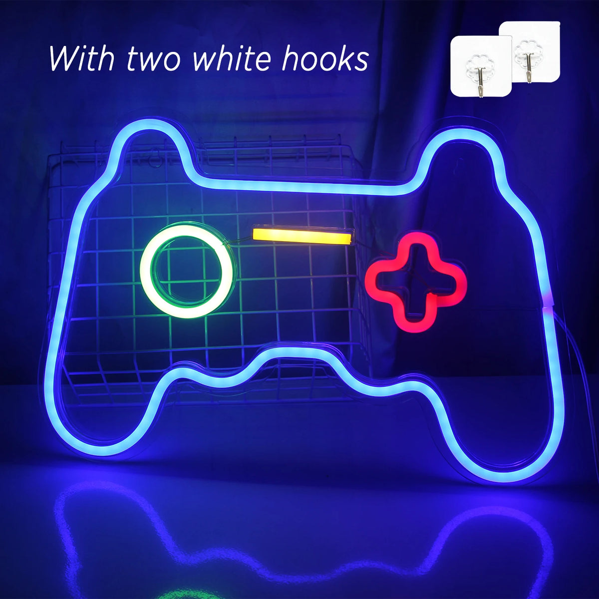 Game Room – LED-neonskylt (5 V USB)