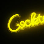 Cocktail 5V USB LED Ljusskylt - Budgetvänlig