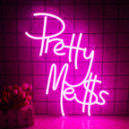 Pretty Mess 5V Mini USB LED Neonskylt - Budgetvänlig