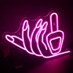 Nagelmotiv – LED-neonskylt (5 V USB)