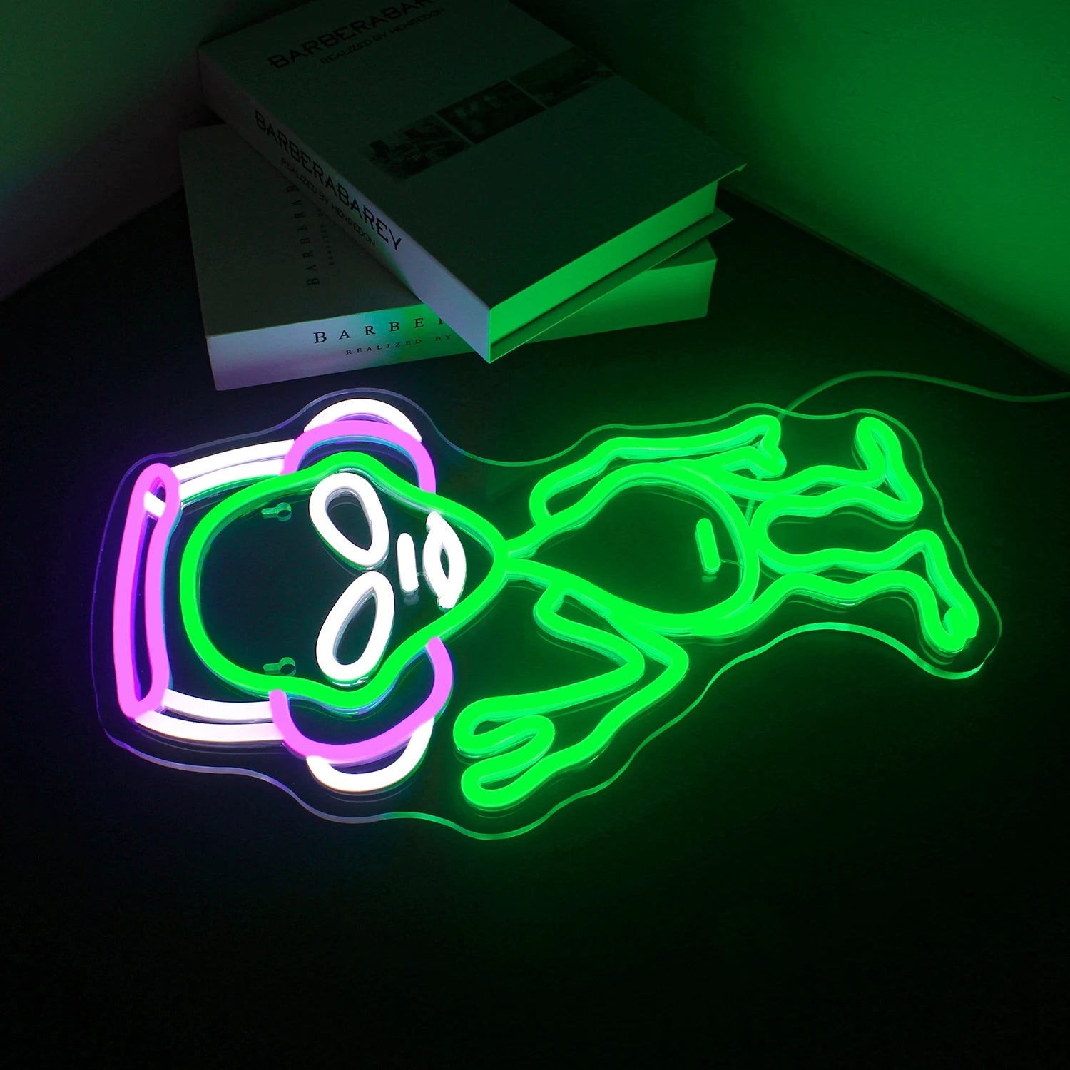 Alien Musik 5V USB LED Ljusskylt - Prisvänlig