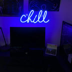 Chill – LED-neonskylt (5 V USB)