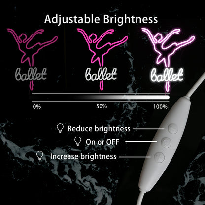 Dancing Led 5V USB LED Ljusskylt - Prisvärd