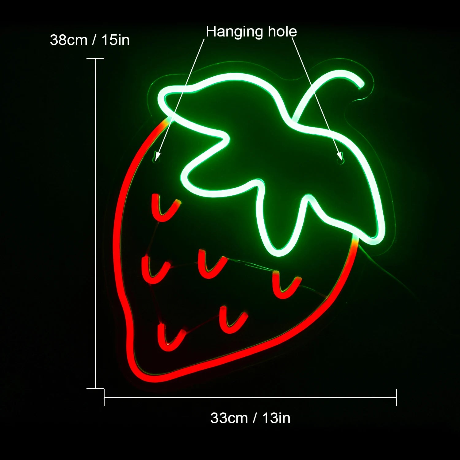 Theartneon 5V Mini USB LED Ljusskylt - Prisvänlig