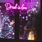 Drunk In Love – LED-neonskylt (5 V USB)