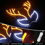 Merry Christmas 5V Mini USB LED Neonskylt - Budgetvänlig