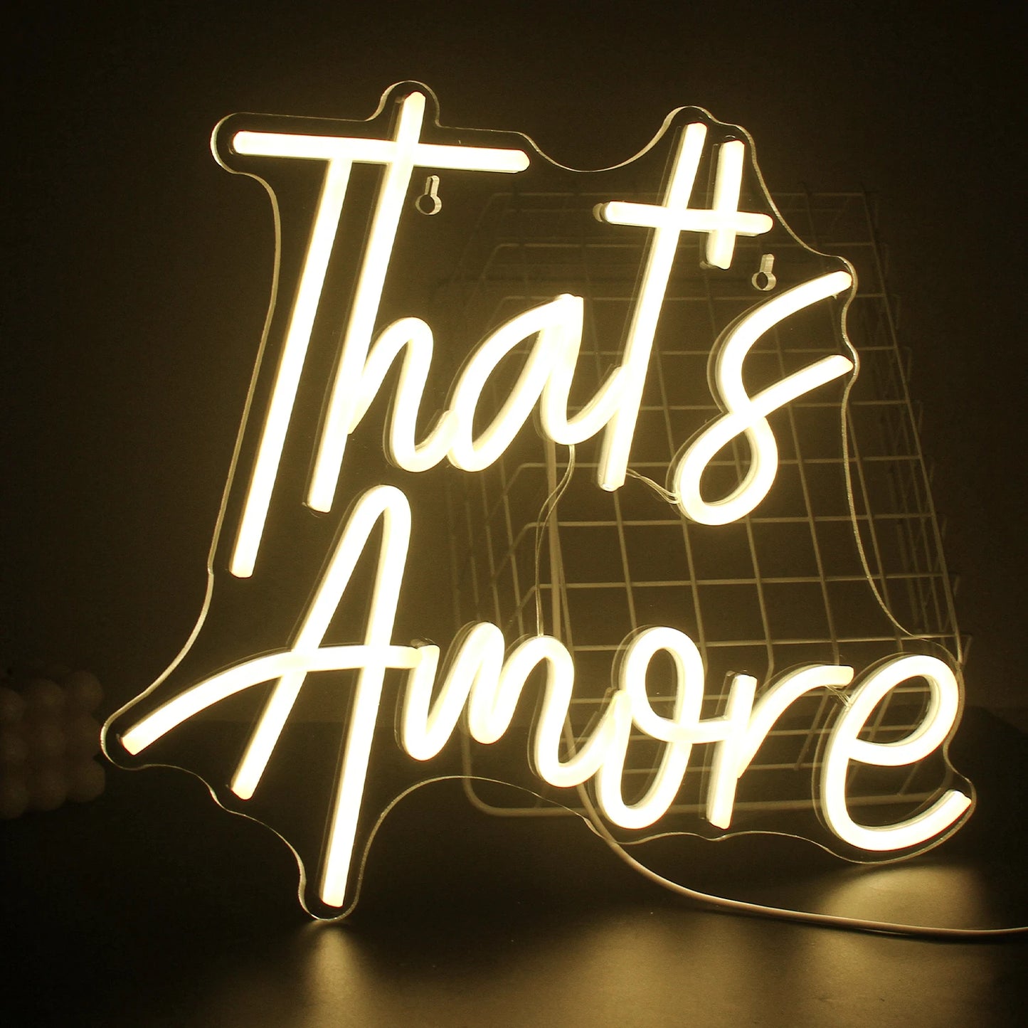 Amore 5V USB LED Ljusskylt - Prisvärd