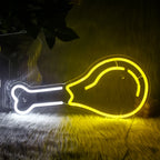 Bilden har en levande, handgjord LED-neonskylt skapad av varumärket Art Neon.