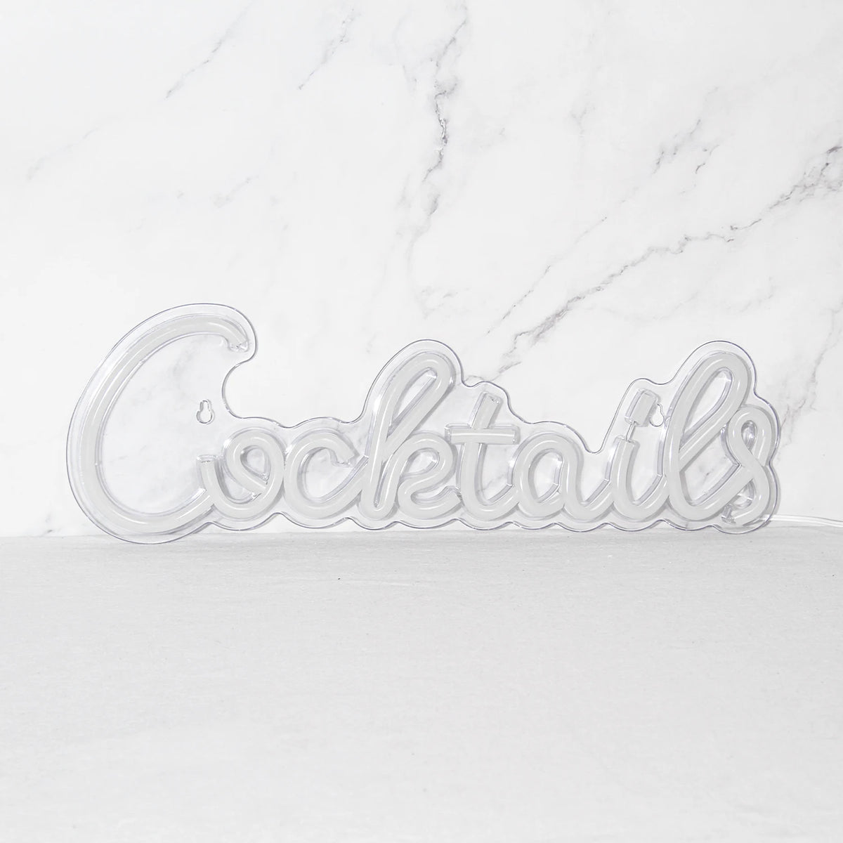 Cocktail 5V USB LED Ljusskylt - Budgetvänlig