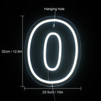 Birthday Number 5V Mini USB LED Neon Sign - Budget Friendly