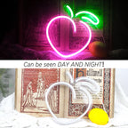 Persika – LED-neonskylt (5 V USB)