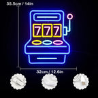 777 Spelrum 5V USB LED Ljusskylt - Prisvärd