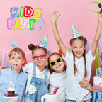 Kids Party – LED-neonskylt (5 V USB)