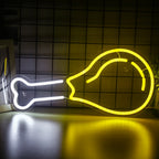 Kycklingklubba – LED-neonskylt (5 V USB)
