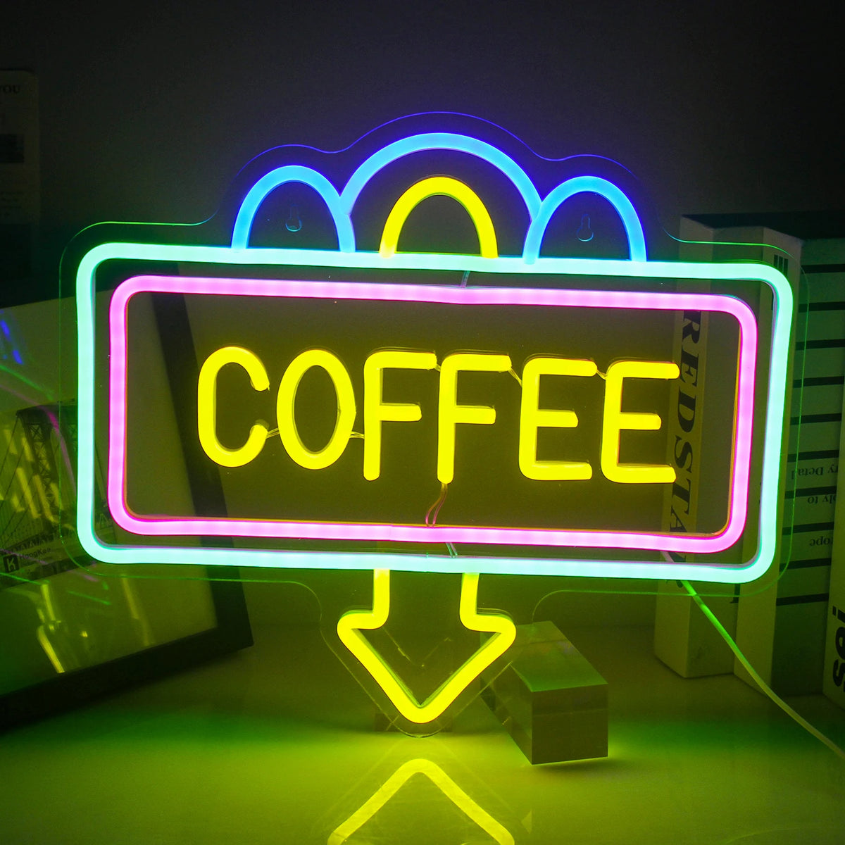 Coffee 5V USB LED Neon Sign - Budget Friendly