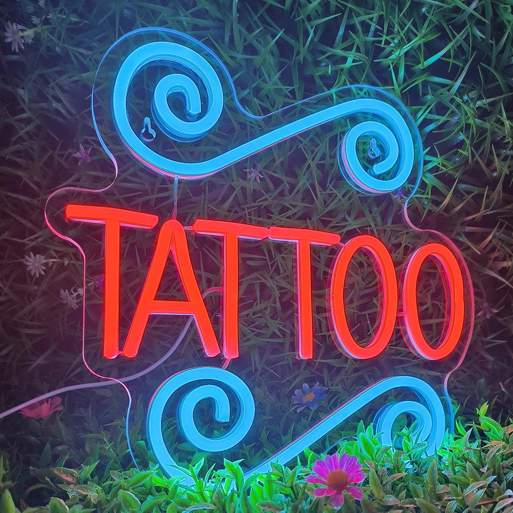 TATTOO 5V USB LED Ljusskylt - Budgetvänlig