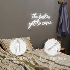 The Best is Yet to Come – LED-neonskylt (5 V USB)