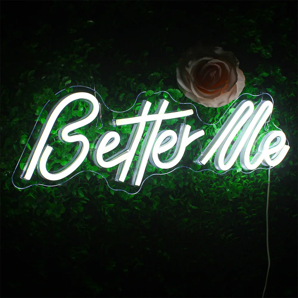 Better Me – LED-neonskylt (5 V USB)