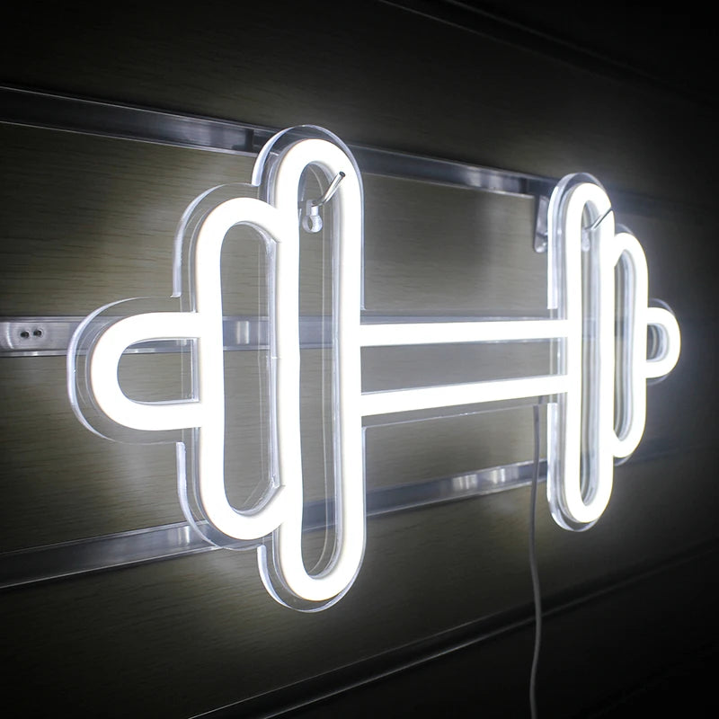 Skivstång – LED-neonskylt (5 V USB)
