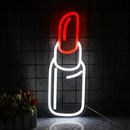 Läppstift – LED-neonskylt (5 V USB)