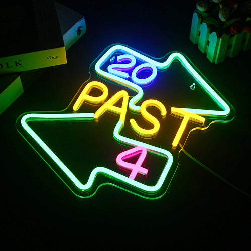20 över 4 5V USB LED Neonskylt - Budgetvänlig