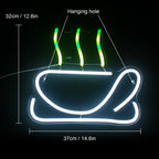 Colorful Coffee 5V USB LED Neon Sign - Budget Friendly