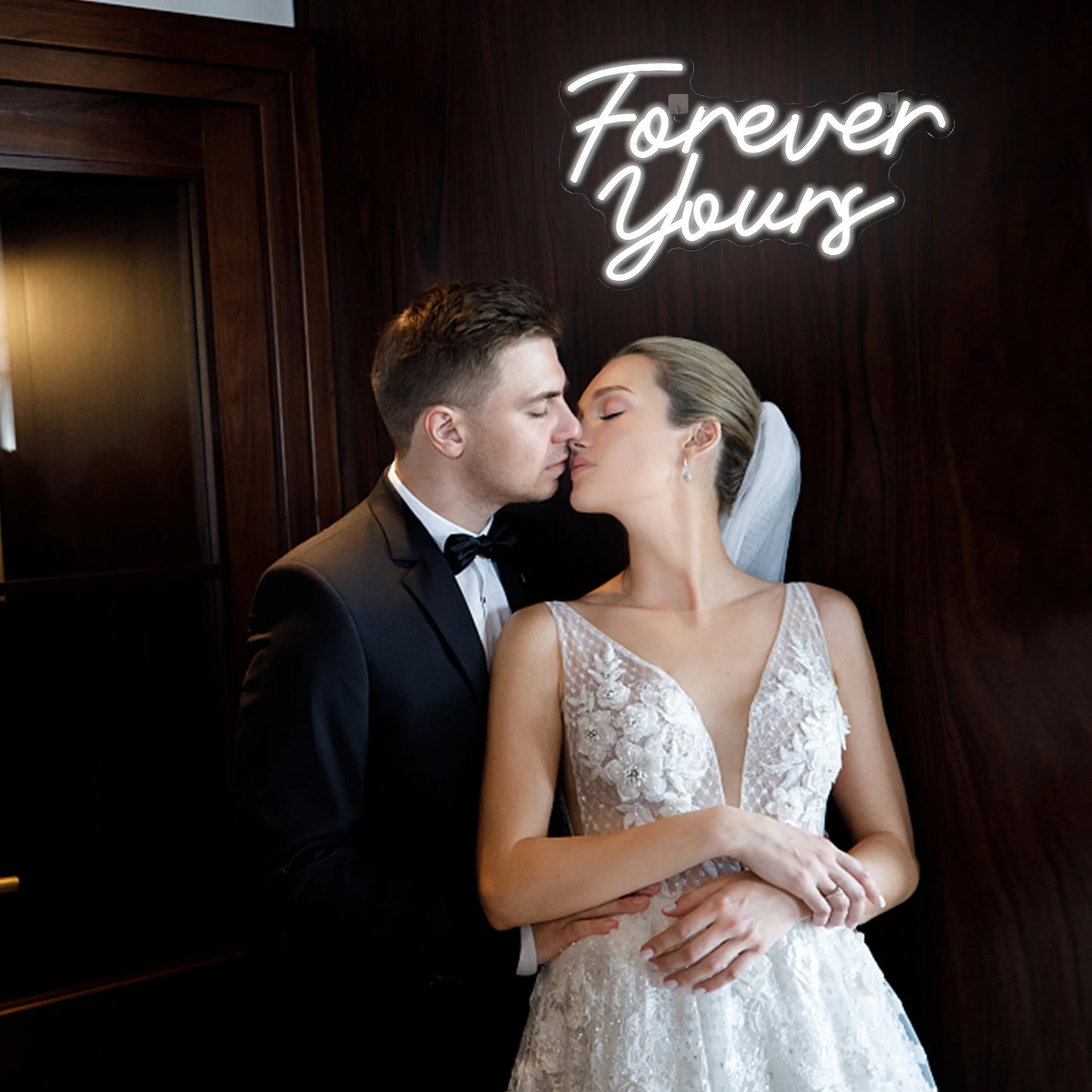 Forever Yours 5V USB LED Neon Sign - Budget Friendly