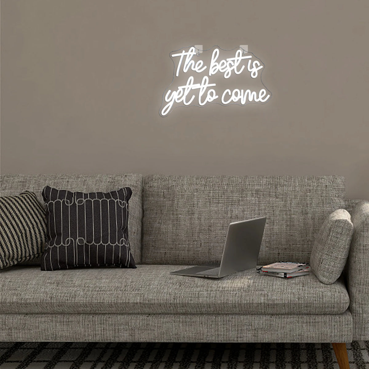 The Best is Yet to Come – LED-neonskylt (5 V USB)