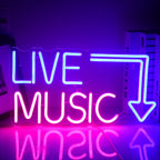 Live Music 5V USB LED Neon Sign - Budget Friendly