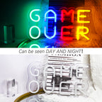 Game Over – LED-neonskylt (5 V USB)