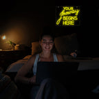 Your Journey Begins Here – LED-neonskylt (5 V USB)