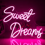 Sweet Dreams – LED-neonskylt (5 V USB)
