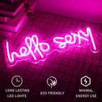 Hello Sexy 5V USB LED Neon Sign - Budget Friendly