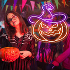 10style Halloween Trick or Treat 5V USB LED Ljusskylt - Prisvärd