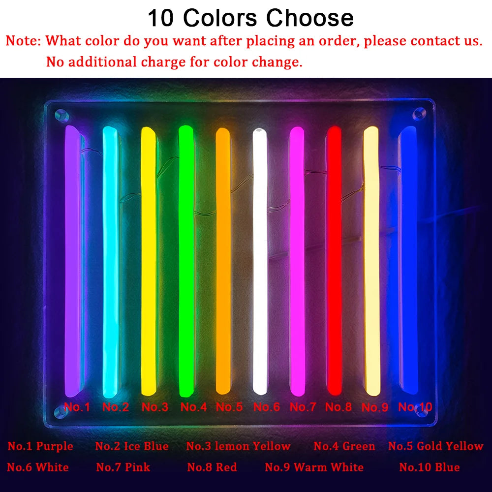 Kom Igen 5V USB LED Neonskylt - Prisvänlig